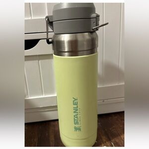 Stanley Stainless Steel Bottle - Soft Yellow and Gray